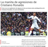 Ngôi sao Ronaldo bị bới móc chuyện đánh nguội đối thủ