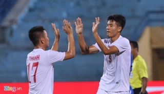 U19 Việt Nam phối hợp đá phạt ghi bàn mở tỷ số đẹp mắt