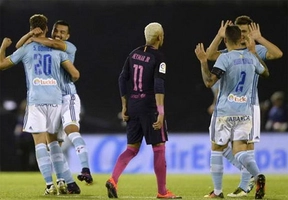 Xem lại trận đấu Celta Vigo 4-3 Barca (Vòng 7 La Liga 2016/17)