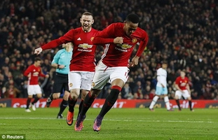 Tổng hợp: MU 4-1 West Ham (Tứ kết cúp Liên đoàn Anh 2016/17)