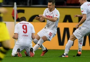 Tổng hợp: Cologne 1-1 Dortmund (Vòng 14 Bundesliga 2016/17)