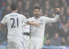 Tổng hợp: Crystal Palace 0-1 Chelsea (Vòng 17 NHA 2016/17)