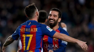 Tổng hợp: Barca 7-0 Hercules (Cúp Nhà vua TBN 2016/17)