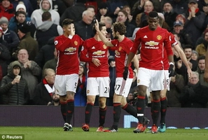 Tổng hợp: MU 3-1 Sunderland (Vòng 18 NHA 2016/17)