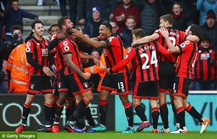 Tổng hợp: Bournemouth 4-3 Liverpool (Vòng 14 NHA 2016/17)