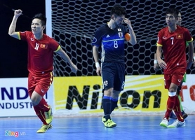 Video clip: Futsal Việt Nam 4-4 (2-1) Futsal Nhật Bản (Tứ kết giải châu Á 2016)