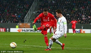 Video clip bàn thắng: Augsburg 0-0 Liverpool (Vòng 1/16 Europa League 2015/2016)