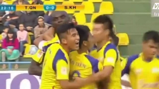 Video clip bàn thắng: Than Quảng Ninh 1-2 Sanna Khánh Hòa BVN (Vòng 1 V-League 2016)