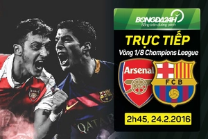 Trailer về đại chiến Arsenal vs Barca đêm nay