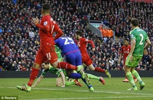 Video clip bàn thắng: Liverpool 2-2 Sunderland (Vòng 25 NHA 2015/2016)