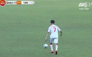 Siêu phẩm sút phạt đẳng cấp thế giới ở giải U19 quốc gia Việt Nam 2016
