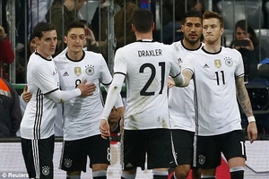 Video clip bàn thắng: Đức 4-1 Italia (Giao hữu quốc tế)