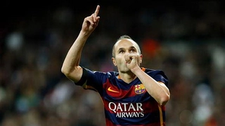 10 bàn thắng đẹp nhất trong sự nghiệp của Andres Iniesta