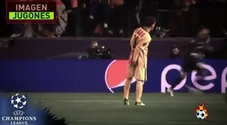 Messi uể oải... gãi mông ở trận thua Atletico