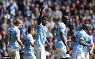 Video clip bàn thắng: Man City 4-0 Stoke (Vòng 35 Premier League 2015/2016)