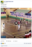 Tuyệt tác sút phạt của chàng sinh viên Việt Nam lên báo nước ngoài