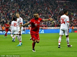 Video clip bàn thắng: Bayern Munich 1-0 Benfica (Tứ kết Champions League 2015/2016)
