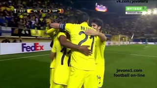 Video clip bàn thắng: Villarreal 2-1 Sparta Prague (Tứ kết lượt đi Europa League 2015/16)