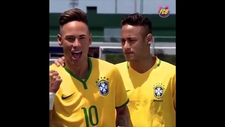 Neymar phát cuồng tự sướng với bản sao