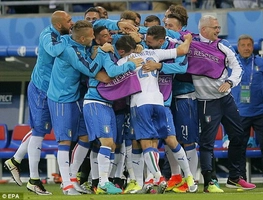 Video clip bàn thắng: Bỉ 0-2 Italia (Bảng E VCK Euro 2016)