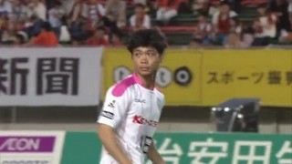 Hình ảnh của Công Phượng ở trận thứ 2 thi đấu cho Mito Hollyhock