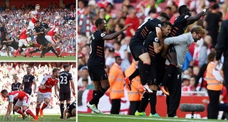 Xem lại toàn bộ trận đấu Arsenal 3-4 Liverpool (Vòng 1 NHA 2016/17)