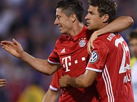 Tổng hợp: Carl Zeiss Jena 0-5 Bayern Munich (Cúp QG Đức 2016/17)