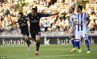 Tổng hợp: Sociedad 0-3 Real Madrid (Vòng 1 La Liga 2016/17)