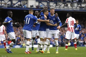 Tổng hợp: Everton 1-0 Stoke (Vòng 3 Ngoại hạng Anh 2016/17)