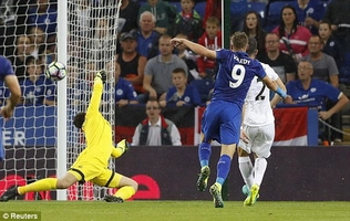 Video clip bàn thắng: Leicester 2-1 Swansea (Vòng 3 NHA 2016/17)