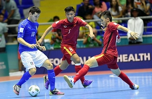 Tổng hợp: Futsal Việt Nam 0-2 Fusal Italia (World Cup 2016)