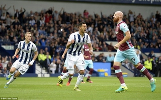 Tổng hợp: West Brom 4-2 West Ham (Vòng 5 NHA 2016/17)
