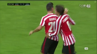 Tổng hợp: Bilbao 2-1 Valencia (Vòng 4 La Liga 2016/17)