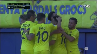 Tổng hợp: Villarreal 2-1 Sociedad (Vòng 4 La Liga 2016/17)