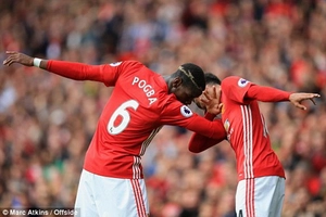 Tiền vệ Paul Pogba thi đấu ra sao ở trận thắng Leicester?