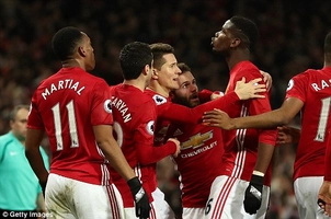 Tổng hợp: MU 2-1 Middlesbrough (Vòng 19 NHA 2016/17)