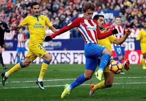 Tổng hợp: Atletico Madrid 3-2 Las Palmas (Cúp Nhà vua TBN 2016/17)