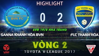 Khánh Hòa 0-2 Thanh Hóa: Uche tỏa sáng trước CLB cũ