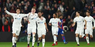 Tổng hợp: Crystal Palace 1-2 Swansea (Vòng 20 NHA 2016/17)