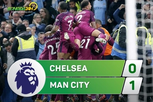 Tổng hợp: Chelsea 0-1 Man City (Vòng 7 NHA 2017/18)