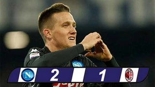 Napoli 2-1 AC Milan: Xây chắc ngôi đầu