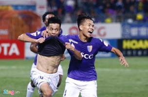 Tổng hợp: Hà Nội 1-0 Quảng Nam (Vòng 25 V-League 2017)