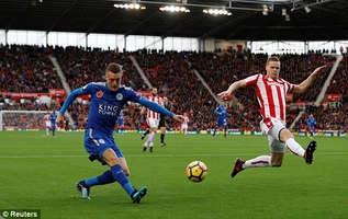 Tổng hợp: Stoke 2-2 Leicester (Vòng 11 NHA 2017/18)