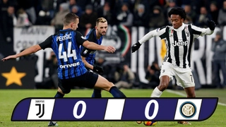 Juventus 0-0 Inter Milan: Chặn kỷ lục, giữ ngôi đầu