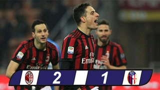 AC Milan 2-1 Bologna: Chiến thắng đầu tay của HLV Gattuso
