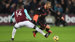 Tổng hợp: West Ham 0-0 Arsenal (Vòng 17 Premier League 2017/18)