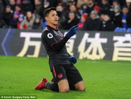 Tổng hợp: Crystal Palace 2-3 Arsenal (Vòng 20 Premier League 2017/18)