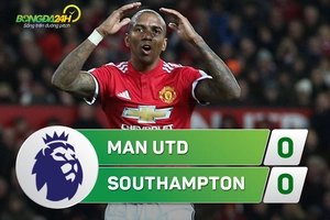 Tổng hợp: MU 0-0 Southampton (Vòng 21 Premier League 2017/18)