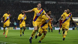 Tổng hợp: Bournemouth 0-2 Crystal Palace (Vòng 23 NHA 2016/17)