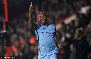 Tổng hợp: Bournemouth 0-2 Man City (Vòng 25 NHA 2016/17)